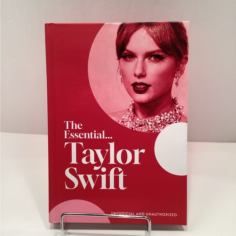 The Essential Taylor Swift Hardcover Book - Red & Pink Cover